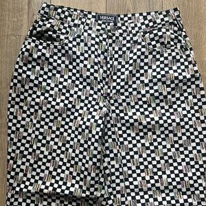 Versace Jeans Couture Vintage Checkered Pants